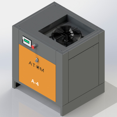 Винтовой компрессор  BERG Атом А-4Е 8 бар IP 23 базовая (1010542900)